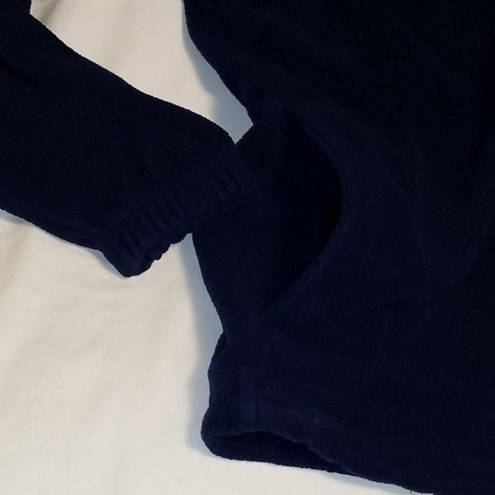 MensXL "RamsFootball" Blue Fleece Pullover Shirt/Jacket - Picture 5 of 7